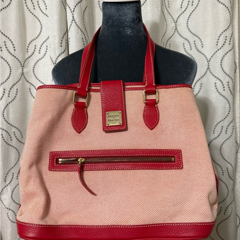 Dooney & Bourke Red Tote Bag